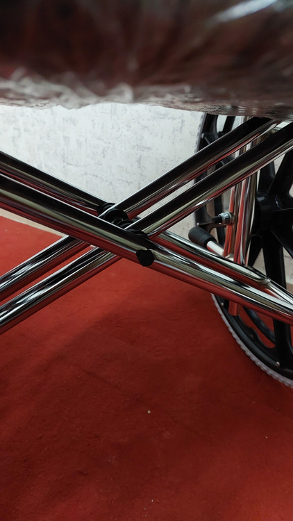 ویلچر شاسی دوبل بسیار مقاوم ،سبک راحت سالمندان ،استفاده روزمره