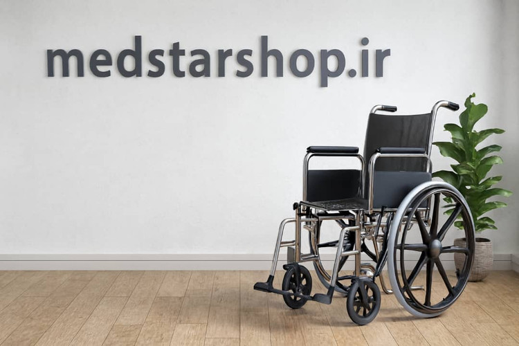 تولید ویلچر تاشو سبک مقاوم فروش مستقیم دست اول