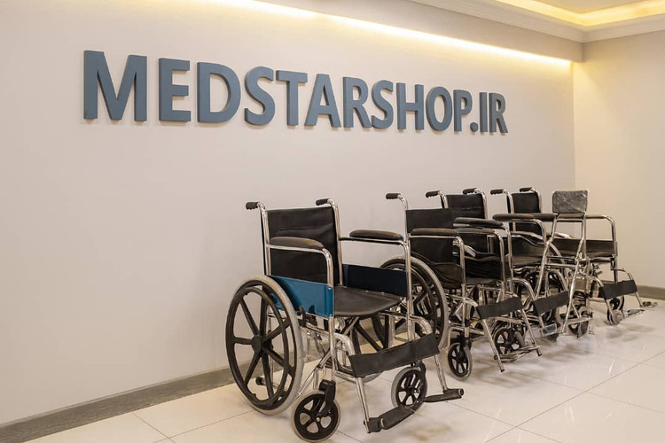 تولید ویلچر تاشو سبک مقاوم فروش مستقیم دست اول