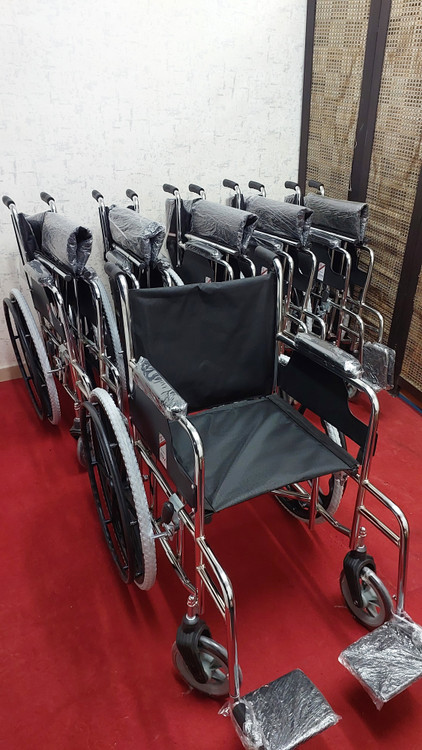 تولید ویلچر تاشو سبک مقاوم فروش مستقیم دست اول